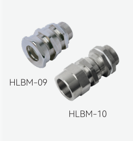 HLBM09/10‑ Series Explosion‑proof Cable Glands (Double Seal, Unarmoured)