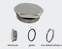 Hexagonal blind cover