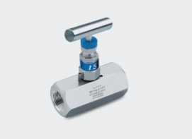 Hexagonal bar needle valve