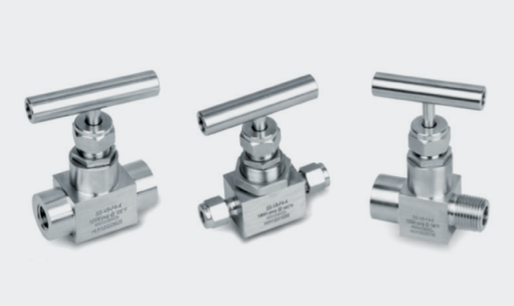High pressure needle valve