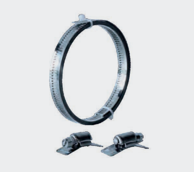 Hose clamp and latch